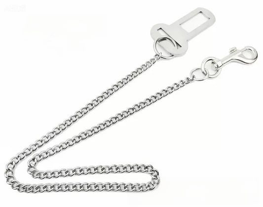 Steel Pet Seat Belt Chain