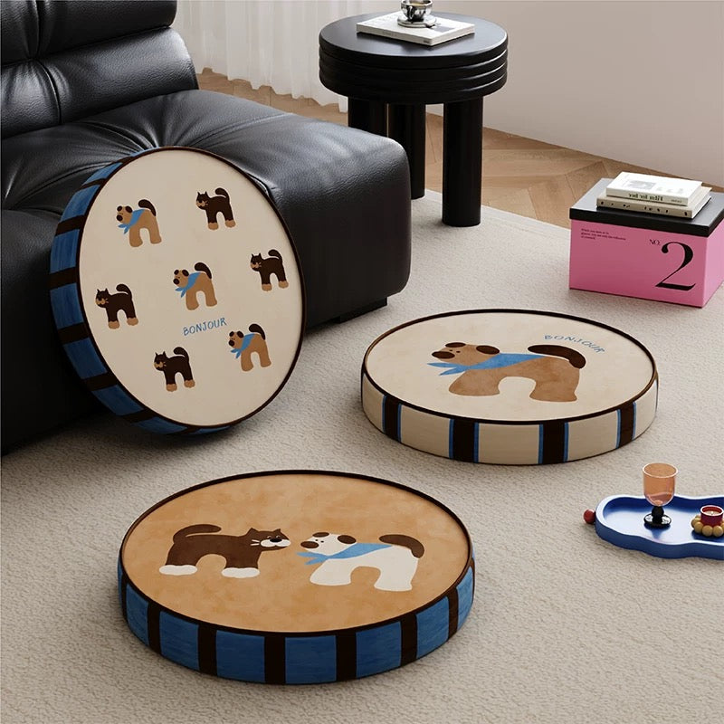 Floor Round Lounge Cushion (40 cm / 5 cm)