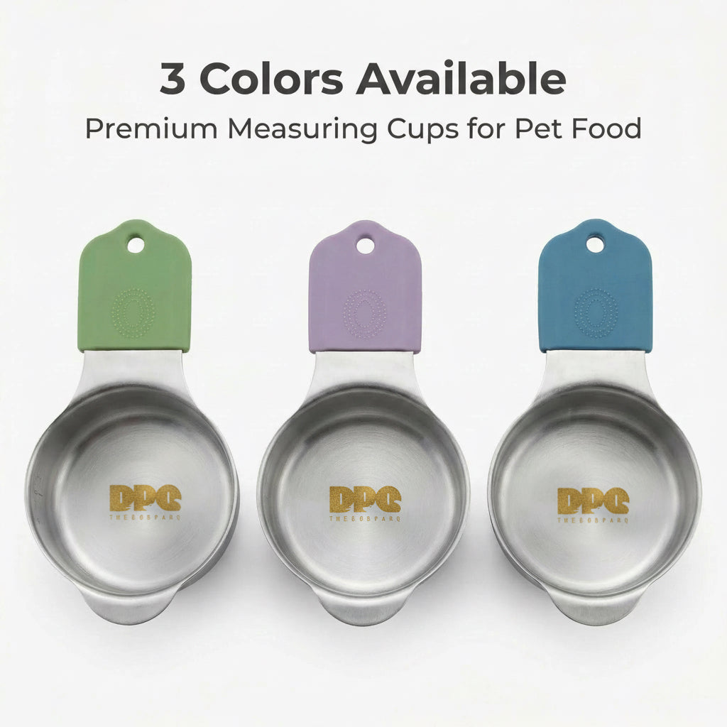 Magnetic Stainless Steel Dog Food Scoop (1 Cup / 240 ml)