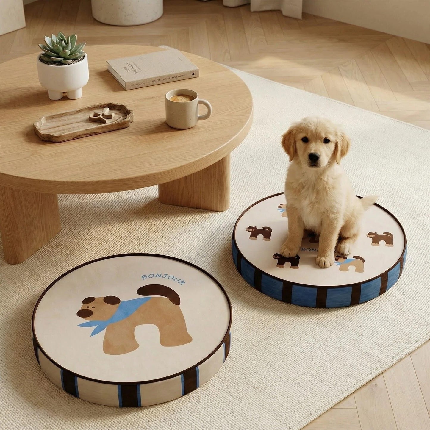 Floor Round Lounge Cushion (40 cm / 5 cm)