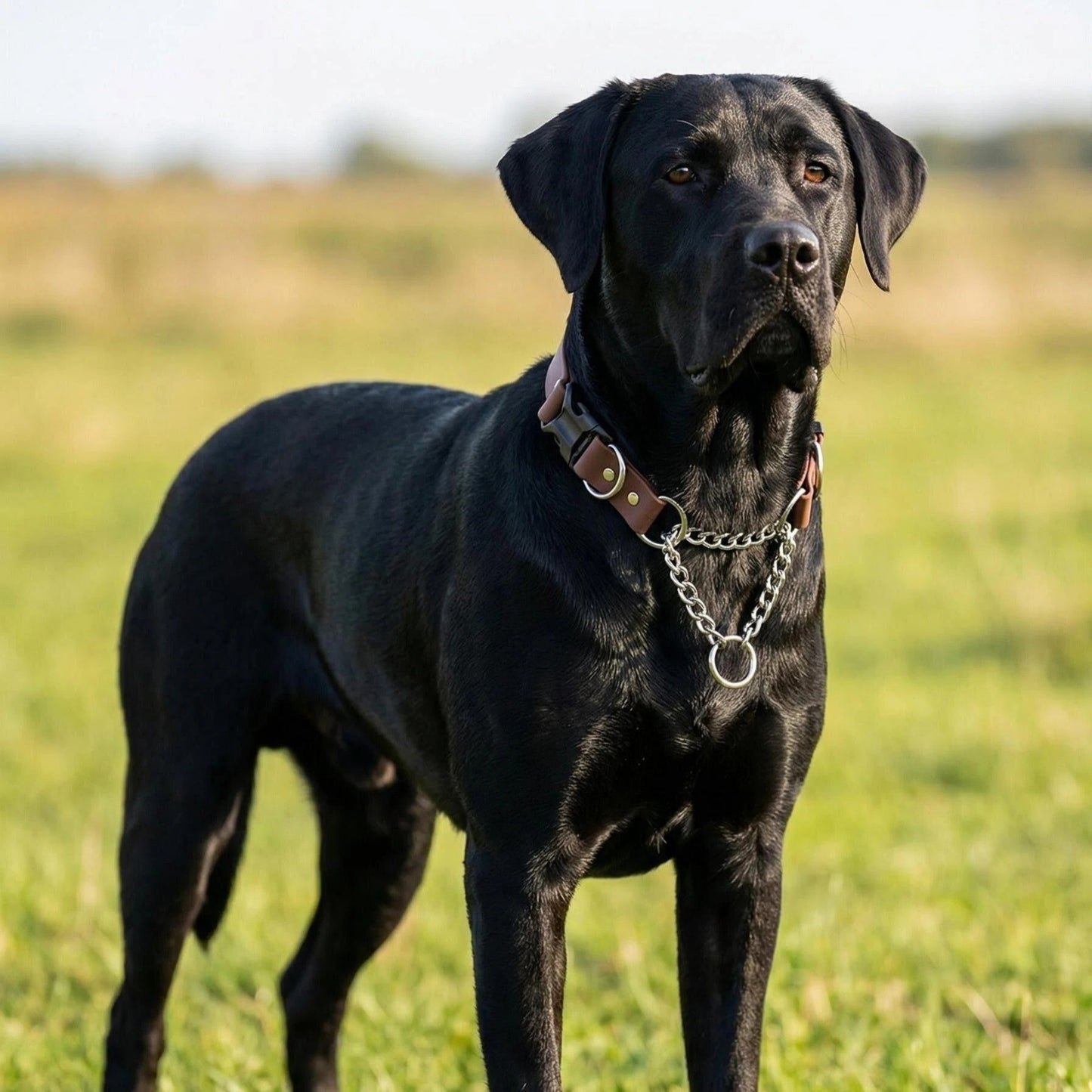 Waterproof Martingale Dog Collar with Quick-Release Buckle